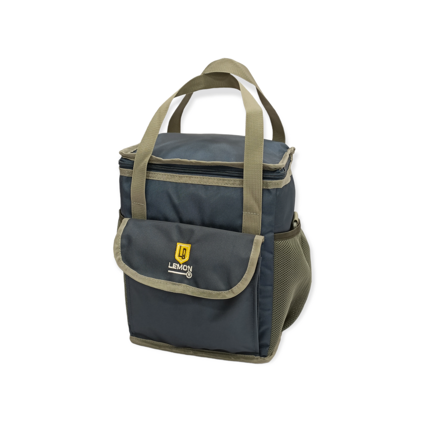 Premium quality Medium size Tiffin bag with dual bottle holder and long shoulder strap