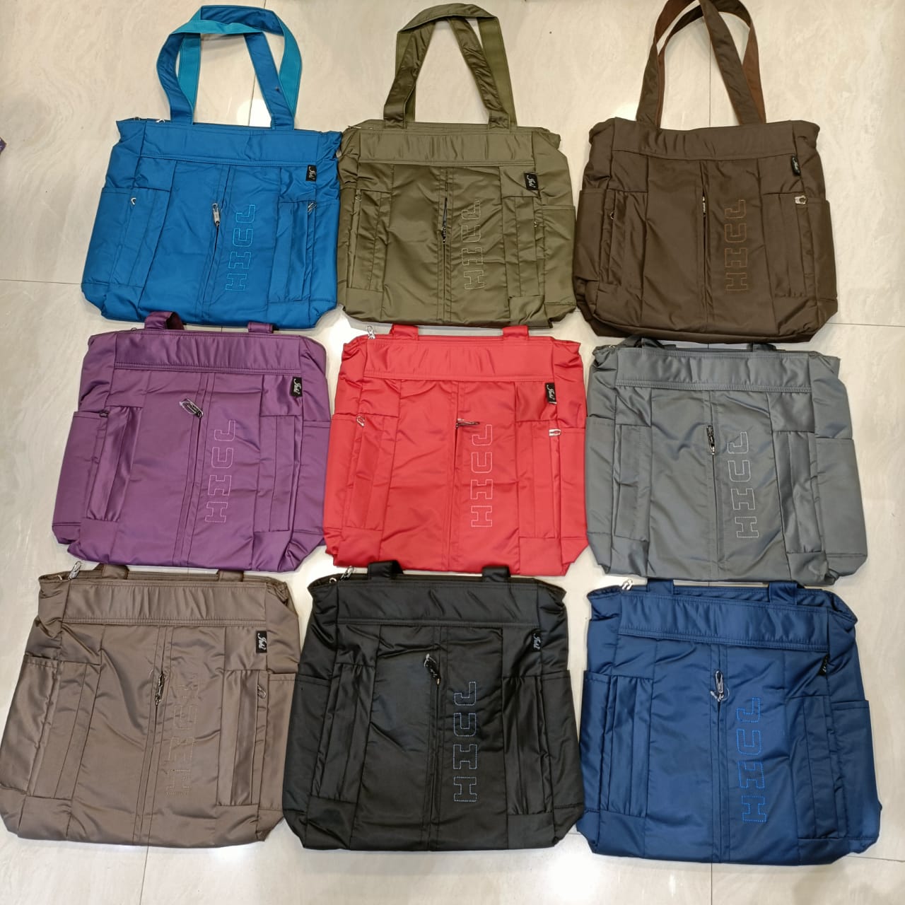 Abc's big size 5 pocket handbag best for carrying big size register