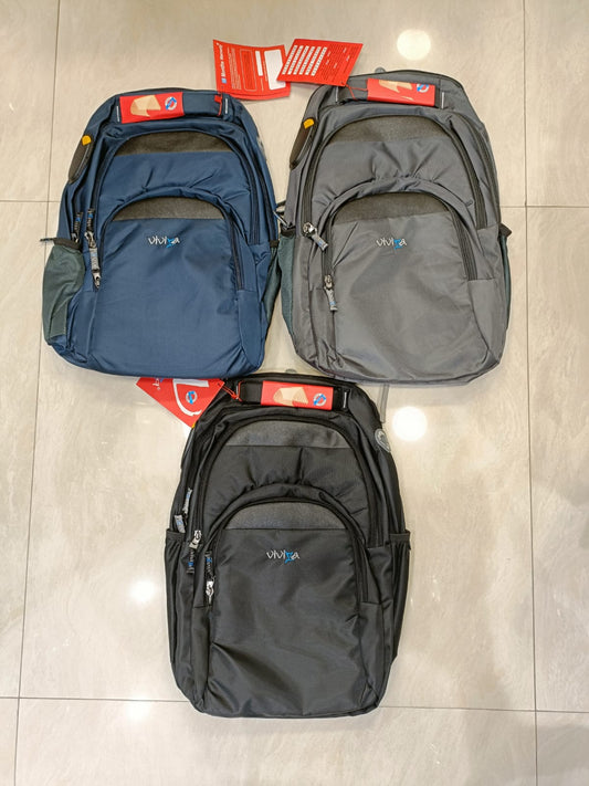 Viviza 5 pocket laptop bag, college bag, school bag