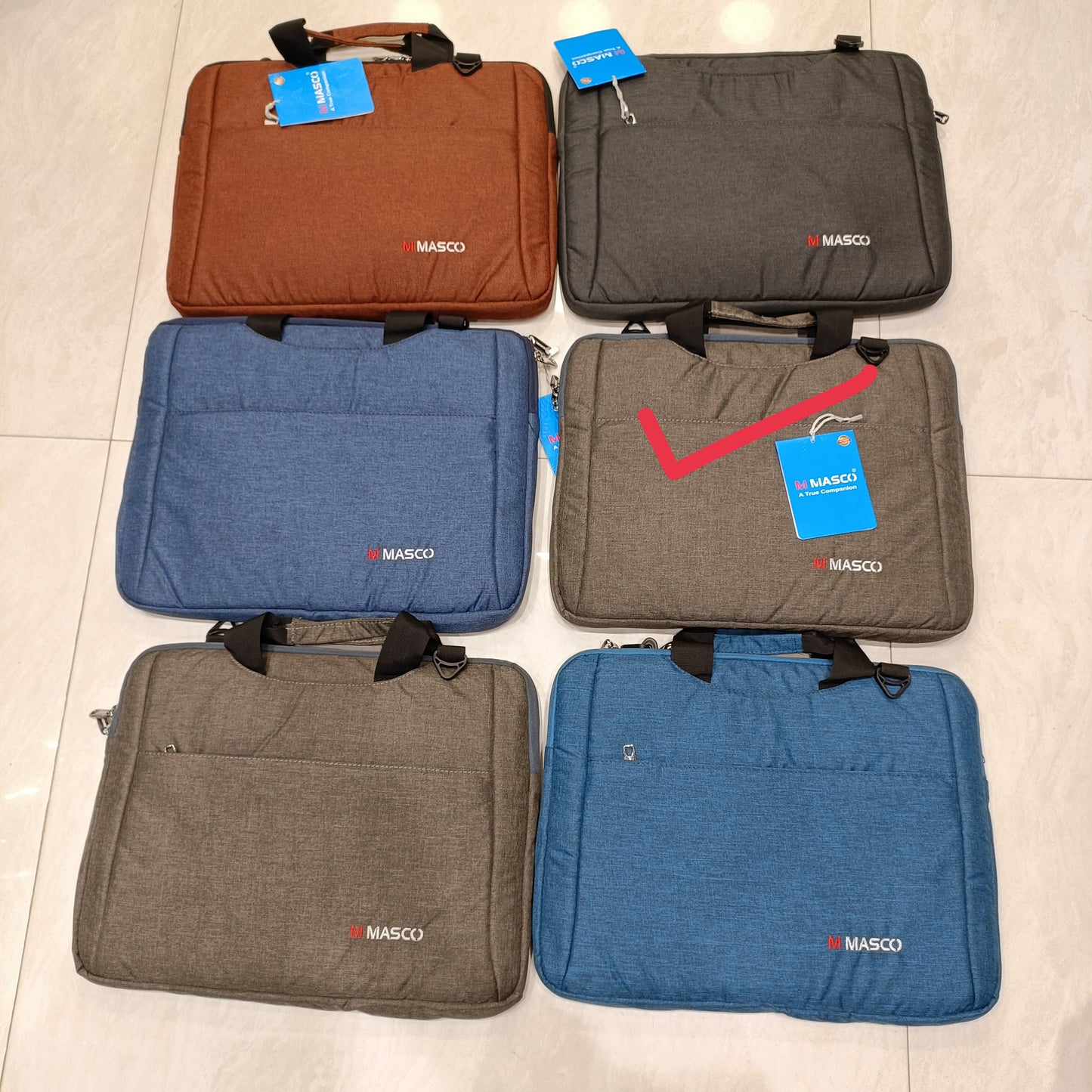 Premium quality laptop sleeve with extra padded cushion for laptop safety