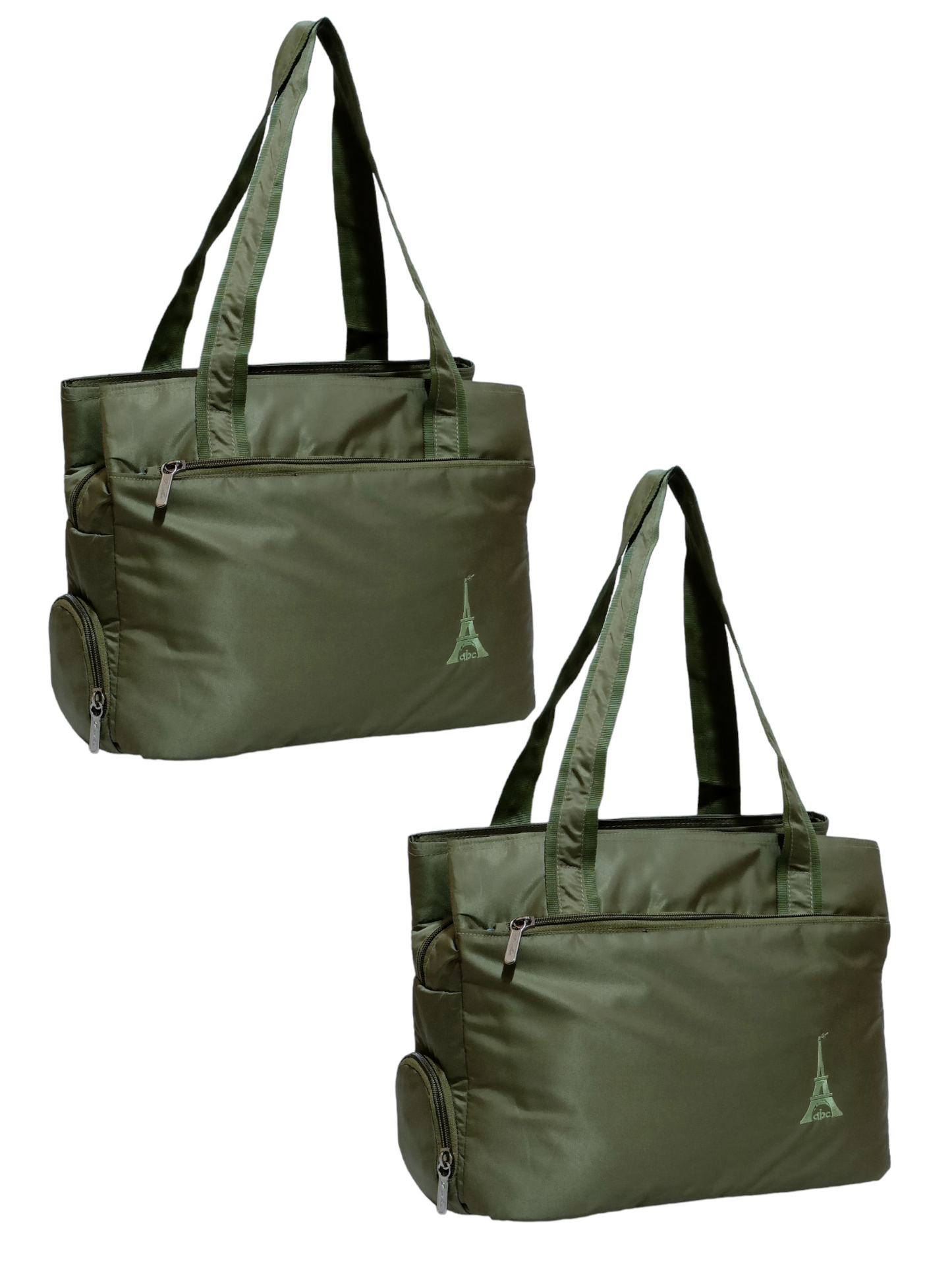 Abc's office use, school use, daily use light weight soft PU fabric handbag