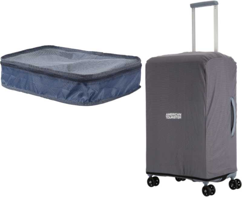 AMERICAN TOURISTER AIRCONIC-TSA HARD TROLLY ULTRA LIGHT WEIGHT WITH COVER