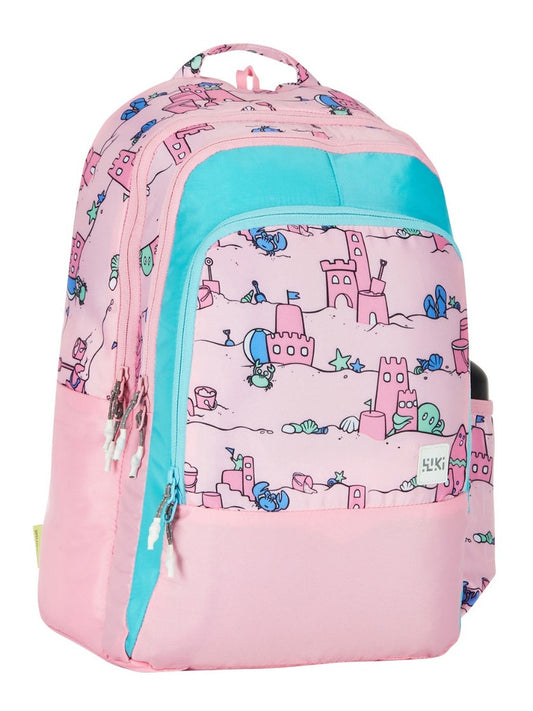 Wildcraft wiki champ 5 sandcastle pink school bag | backpack