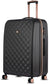 it luggage Fashionista PC Suitcase |Expandable Large | 8 Wheel Trolley |16-1646A-08 |Black 69cm