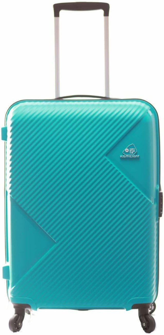 Kamiliant by American Tourister Hard Body Set of 3 Luggage - Rocklite Hard  spinner suitcase trolley bag set pack of 3 pieces - Blue Expandable Cabin &  Check-in Set 4 Wheels -