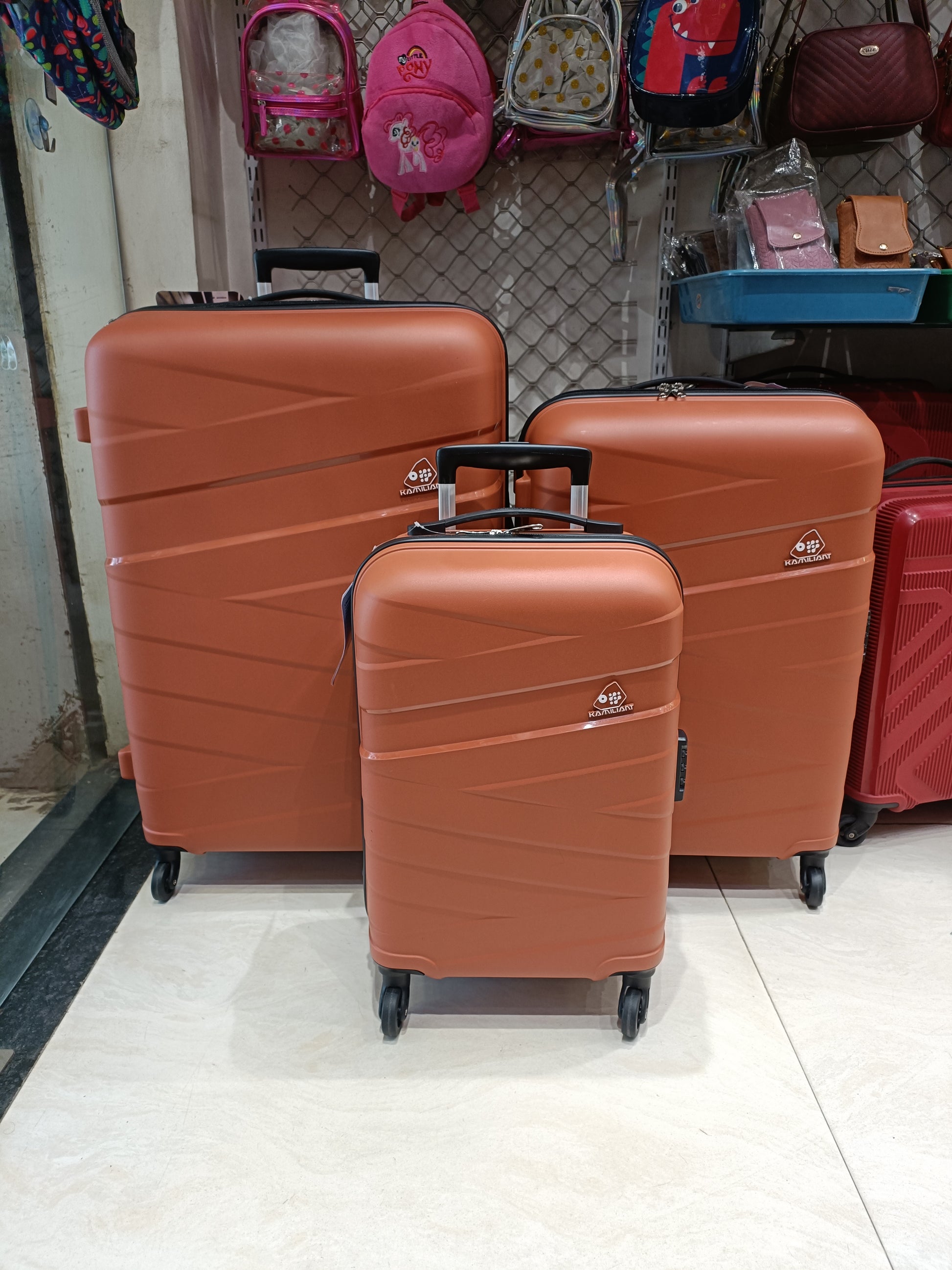 Amazon.com | M Camel Mountain Luggage Sets 3 Piece Lightweight Durable  Expandable Hard Shell Suitcase Set with TSA Lock Double Spinner Wheels  (Black) | Luggage Sets
