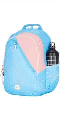 wildcraft wiki girl 1 constellation light blue school bag | back pack