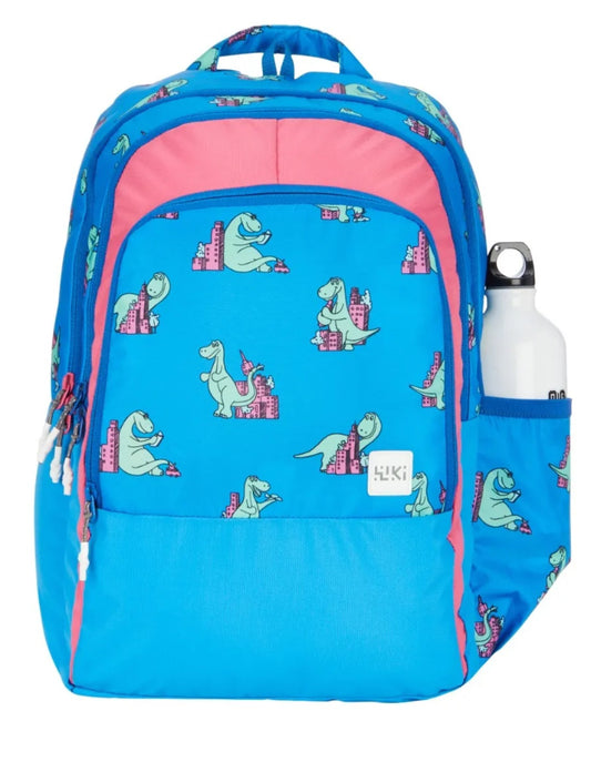 Wildcraft wiki champ 5 dino blue school backpack | school bag