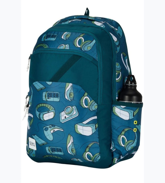 Wildcraft wiki-3 gadget olive school backpack | school bag