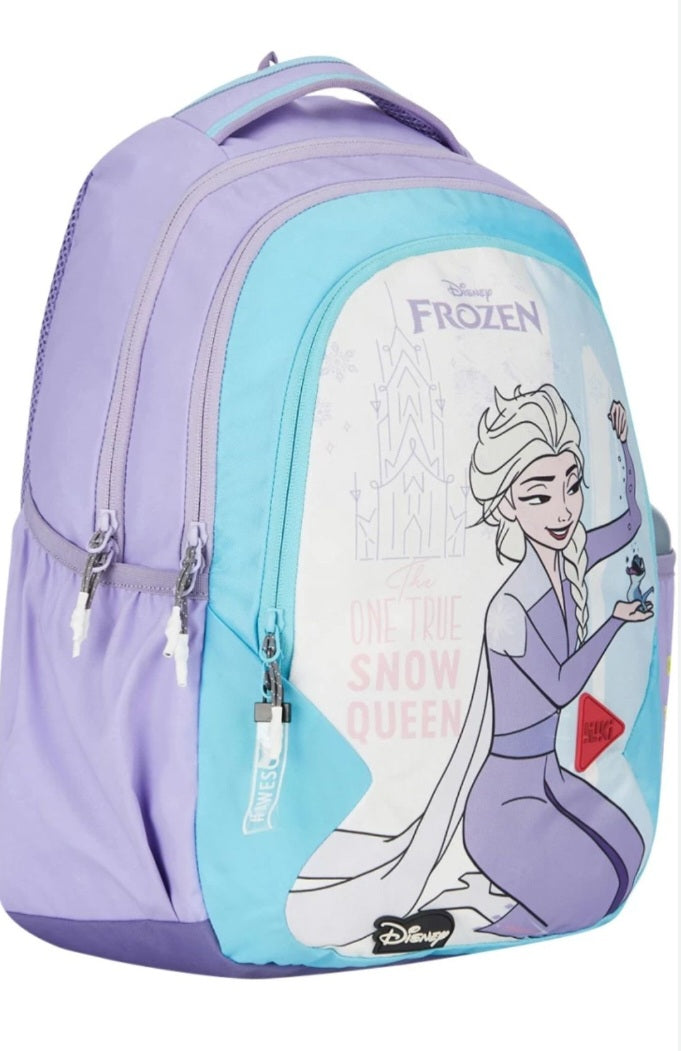 Wildcraft girl squad 3-frozen wiki purple school backpack | school bag