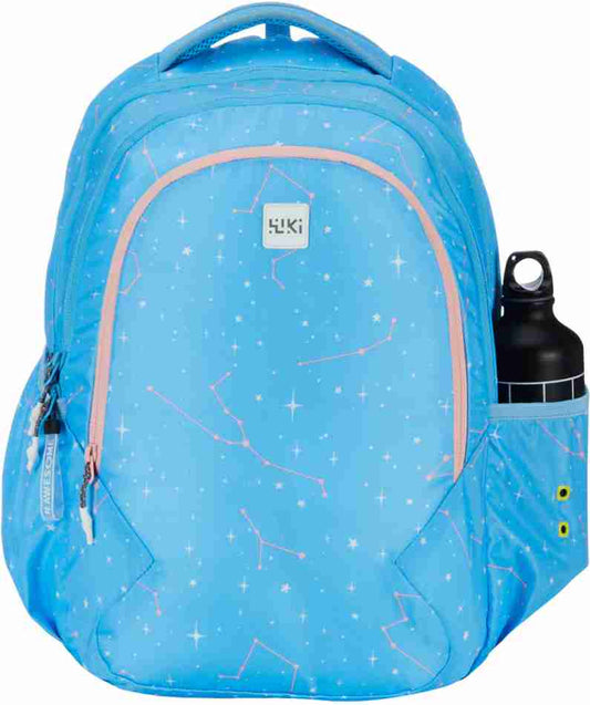 Wildcraft wiki girl 3 cnstelation light blue backpack | school bag