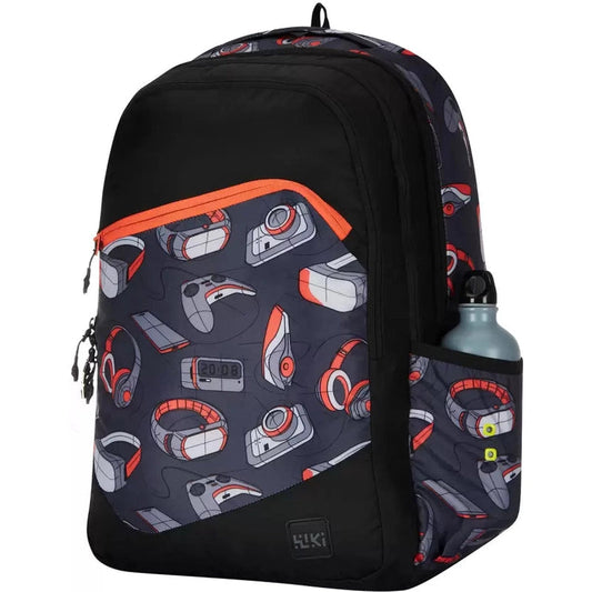 wildcraft wiki 4 gadget black school bag | back pack